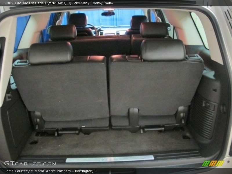 Quicksilver / Ebony/Ebony 2009 Cadillac Escalade Hybrid AWD