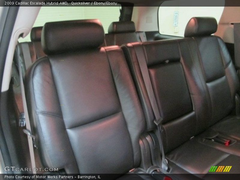 Quicksilver / Ebony/Ebony 2009 Cadillac Escalade Hybrid AWD