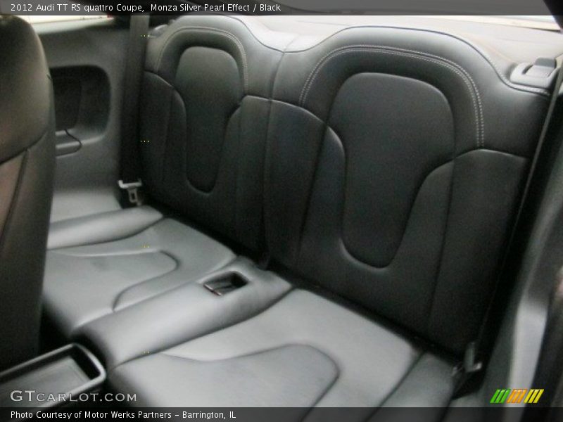 Rear Seat of 2012 TT RS quattro Coupe