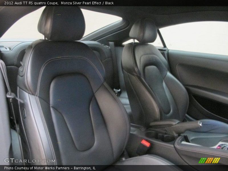 Front Seat of 2012 TT RS quattro Coupe