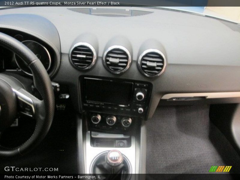 Monza Silver Pearl Effect / Black 2012 Audi TT RS quattro Coupe