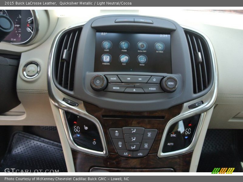 Quicksilver Metallic / Light Neutral/Cocoa 2015 Buick LaCrosse Leather