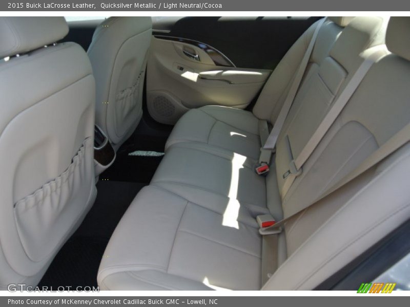 Quicksilver Metallic / Light Neutral/Cocoa 2015 Buick LaCrosse Leather