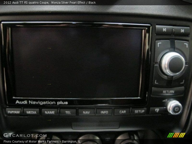 Controls of 2012 TT RS quattro Coupe