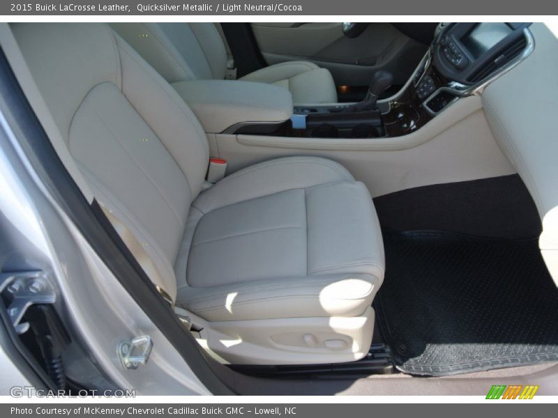 Quicksilver Metallic / Light Neutral/Cocoa 2015 Buick LaCrosse Leather