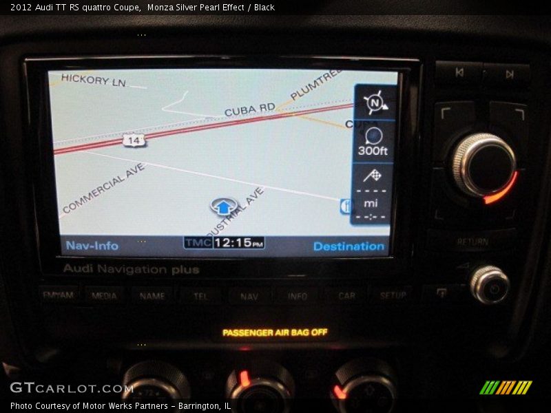 Navigation of 2012 TT RS quattro Coupe