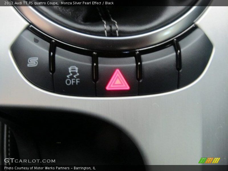 Controls of 2012 TT RS quattro Coupe