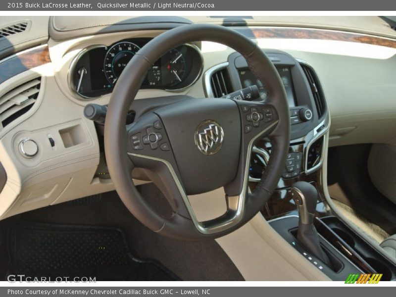 Dashboard of 2015 LaCrosse Leather