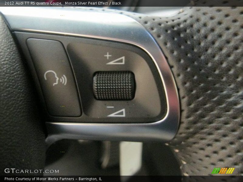 Controls of 2012 TT RS quattro Coupe