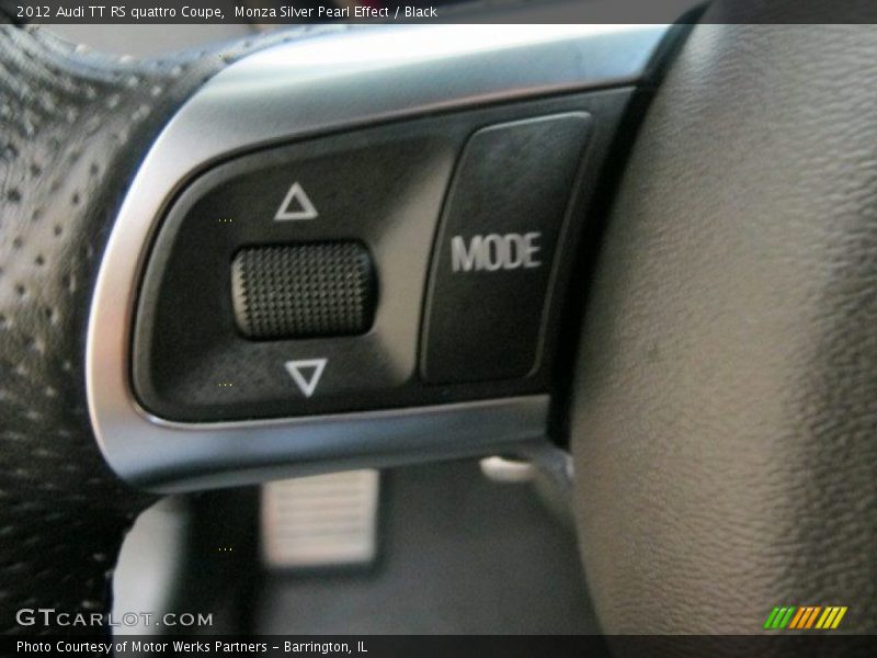 Controls of 2012 TT RS quattro Coupe