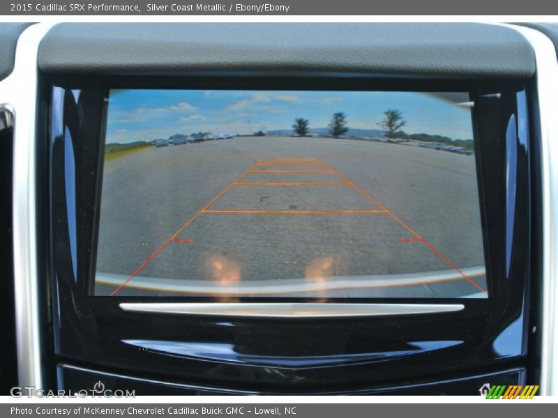 Silver Coast Metallic / Ebony/Ebony 2015 Cadillac SRX Performance