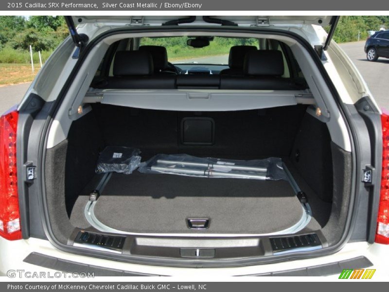 Silver Coast Metallic / Ebony/Ebony 2015 Cadillac SRX Performance