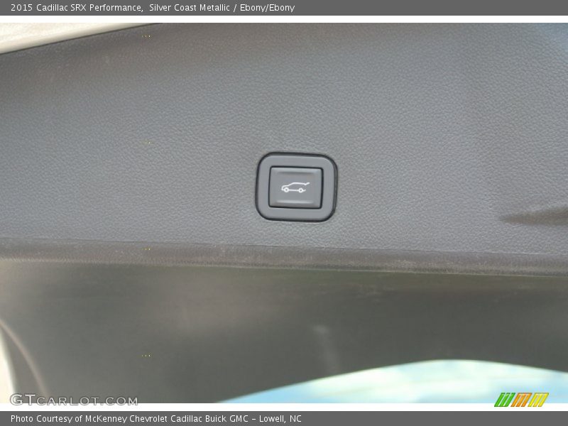 Silver Coast Metallic / Ebony/Ebony 2015 Cadillac SRX Performance