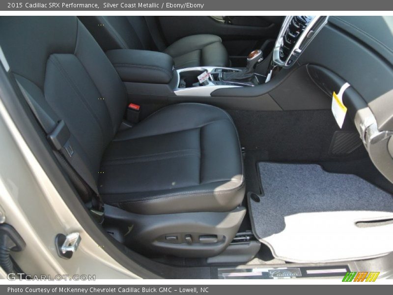 Silver Coast Metallic / Ebony/Ebony 2015 Cadillac SRX Performance