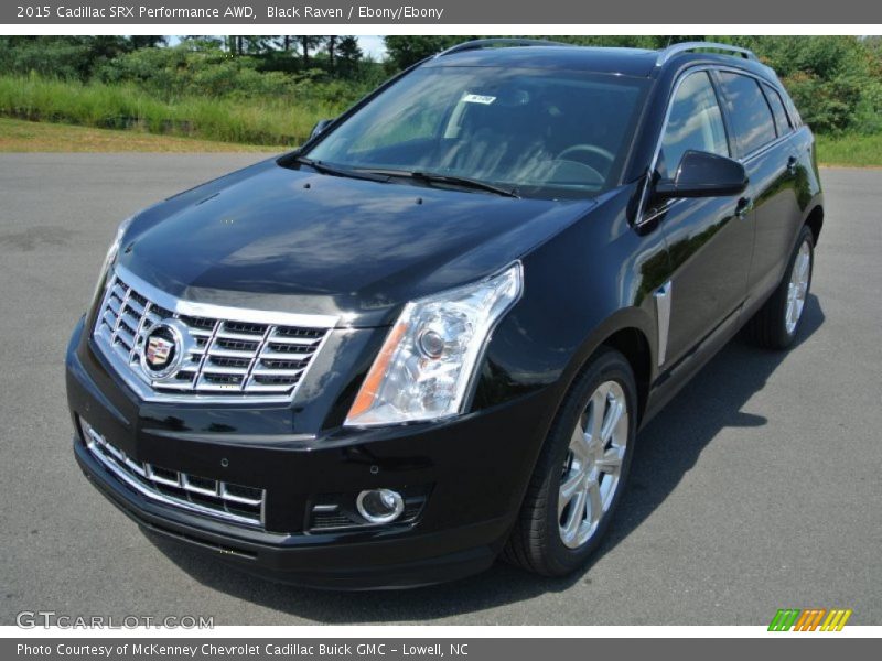 Black Raven / Ebony/Ebony 2015 Cadillac SRX Performance AWD