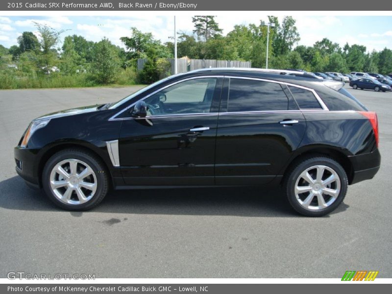 Black Raven / Ebony/Ebony 2015 Cadillac SRX Performance AWD