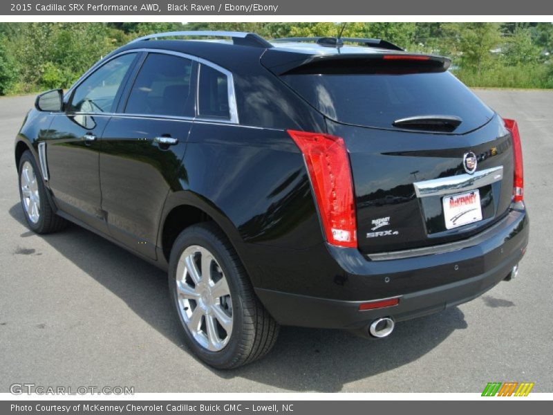 Black Raven / Ebony/Ebony 2015 Cadillac SRX Performance AWD