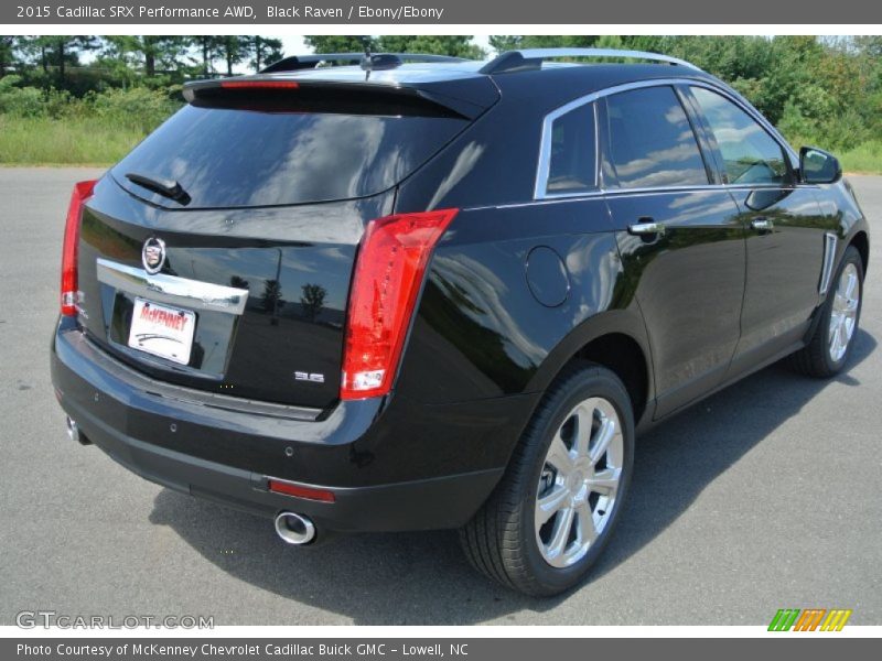 Black Raven / Ebony/Ebony 2015 Cadillac SRX Performance AWD
