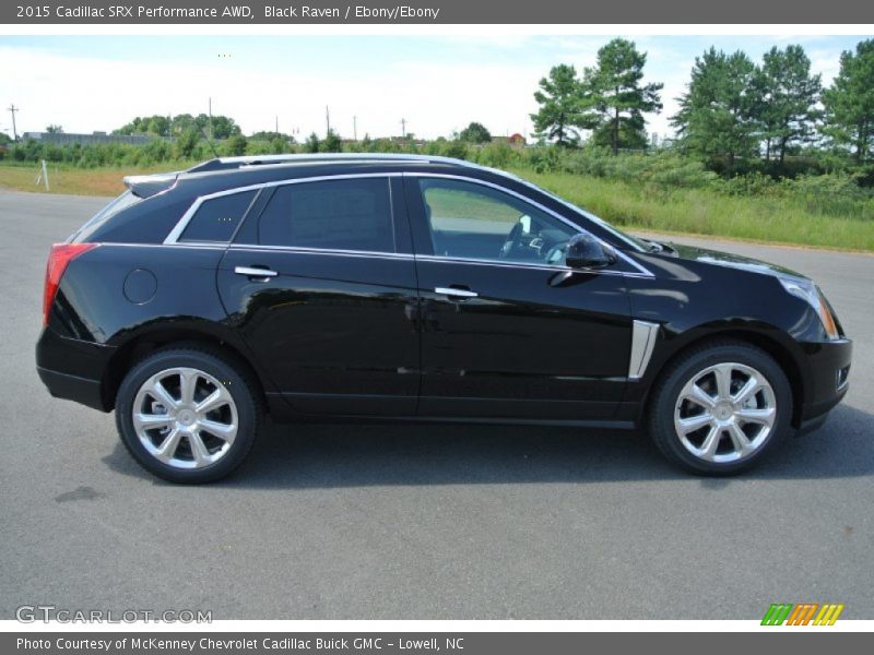 Black Raven / Ebony/Ebony 2015 Cadillac SRX Performance AWD