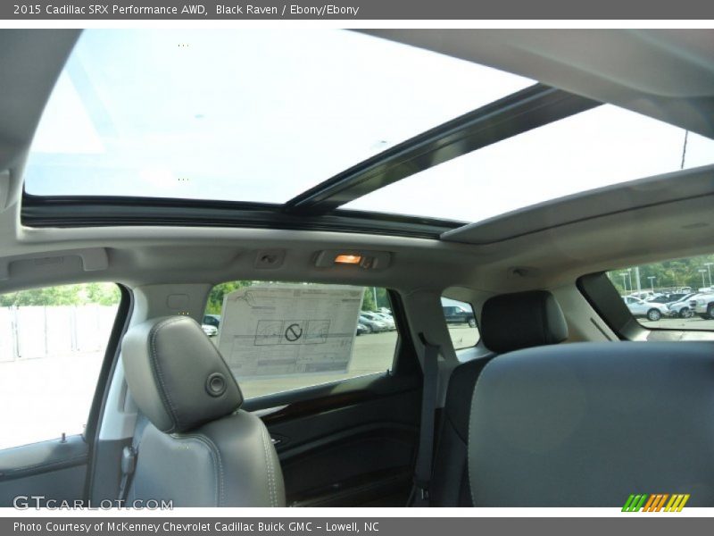 Black Raven / Ebony/Ebony 2015 Cadillac SRX Performance AWD