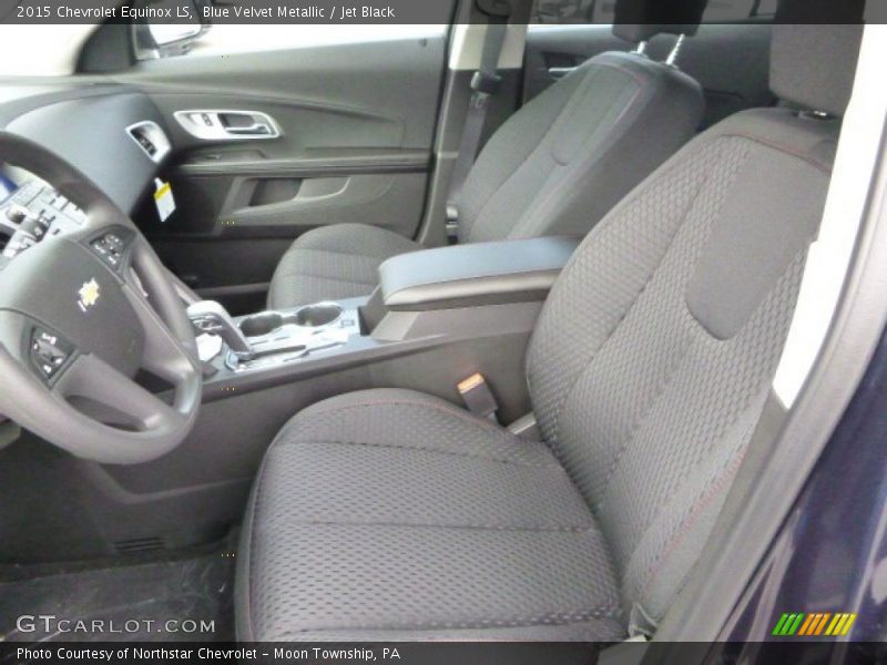 Blue Velvet Metallic / Jet Black 2015 Chevrolet Equinox LS