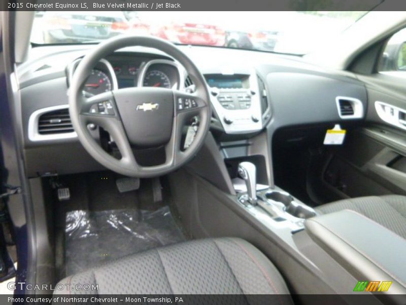 Blue Velvet Metallic / Jet Black 2015 Chevrolet Equinox LS