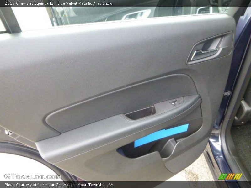 Blue Velvet Metallic / Jet Black 2015 Chevrolet Equinox LS