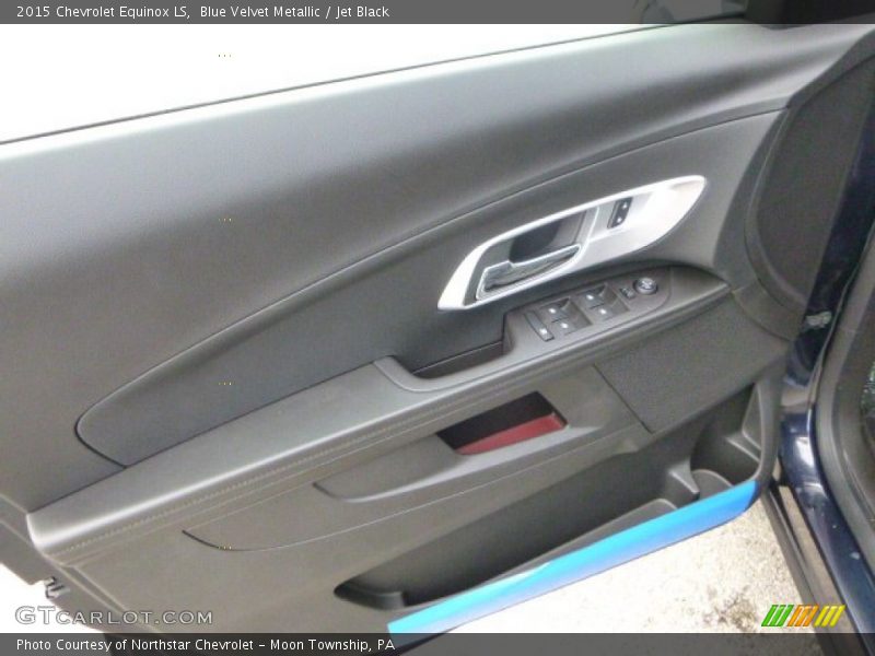 Blue Velvet Metallic / Jet Black 2015 Chevrolet Equinox LS
