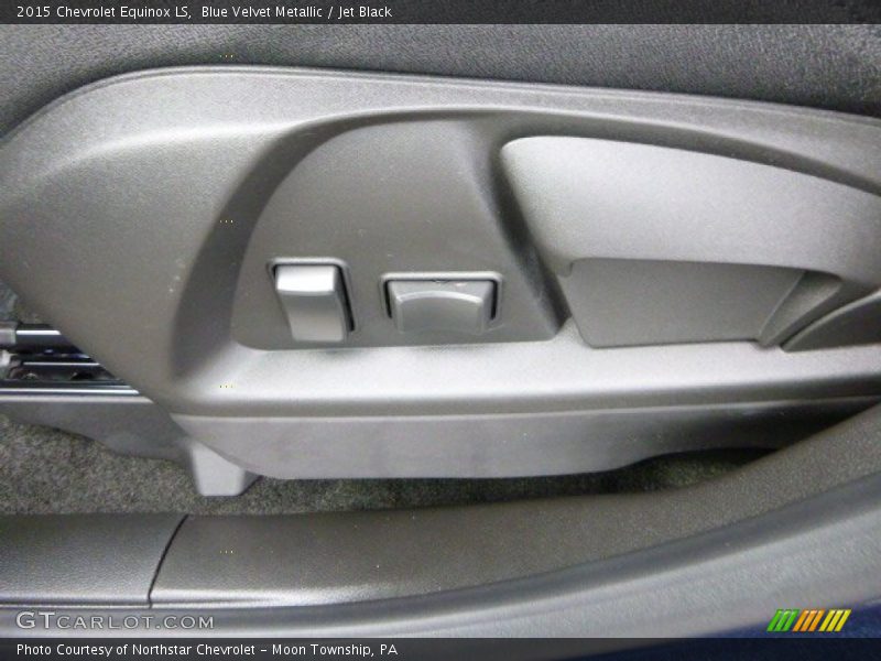Blue Velvet Metallic / Jet Black 2015 Chevrolet Equinox LS