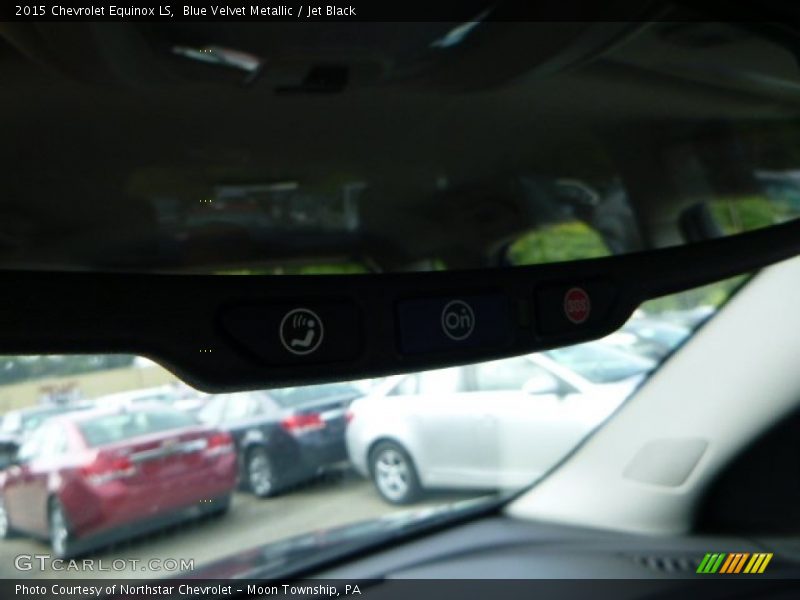 Blue Velvet Metallic / Jet Black 2015 Chevrolet Equinox LS
