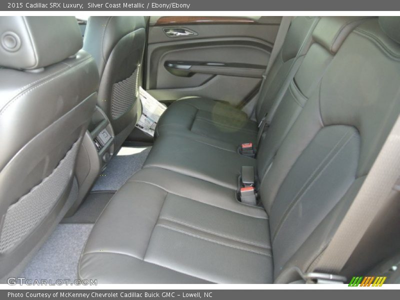 Silver Coast Metallic / Ebony/Ebony 2015 Cadillac SRX Luxury