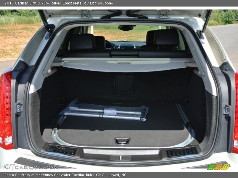 Silver Coast Metallic / Ebony/Ebony 2015 Cadillac SRX Luxury