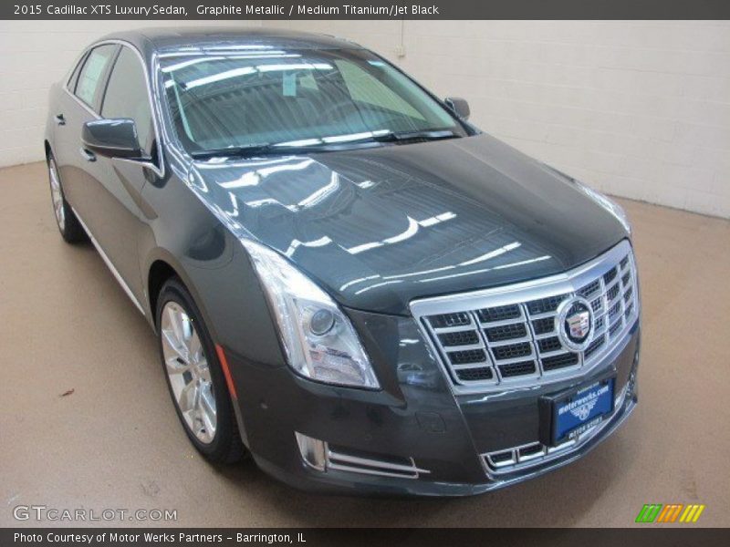 Graphite Metallic / Medium Titanium/Jet Black 2015 Cadillac XTS Luxury Sedan