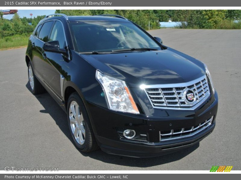 Black Raven / Ebony/Ebony 2015 Cadillac SRX Performance