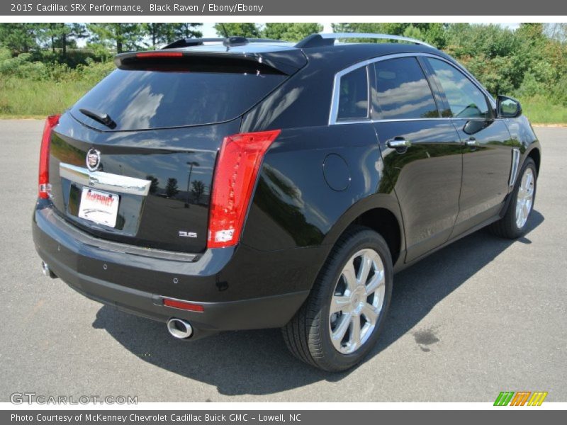 Black Raven / Ebony/Ebony 2015 Cadillac SRX Performance