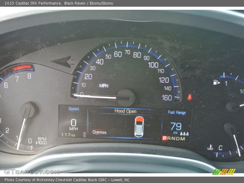 Black Raven / Ebony/Ebony 2015 Cadillac SRX Performance