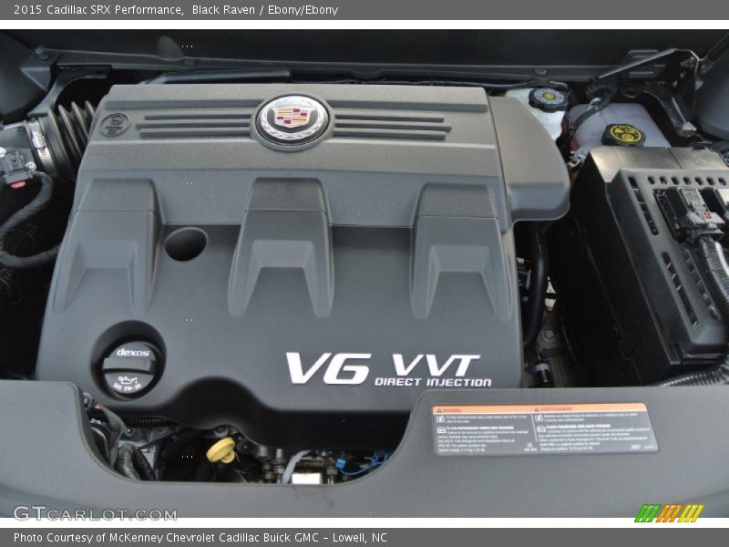 Black Raven / Ebony/Ebony 2015 Cadillac SRX Performance