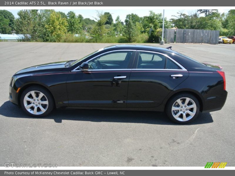 Black Raven / Jet Black/Jet Black 2014 Cadillac ATS 2.5L