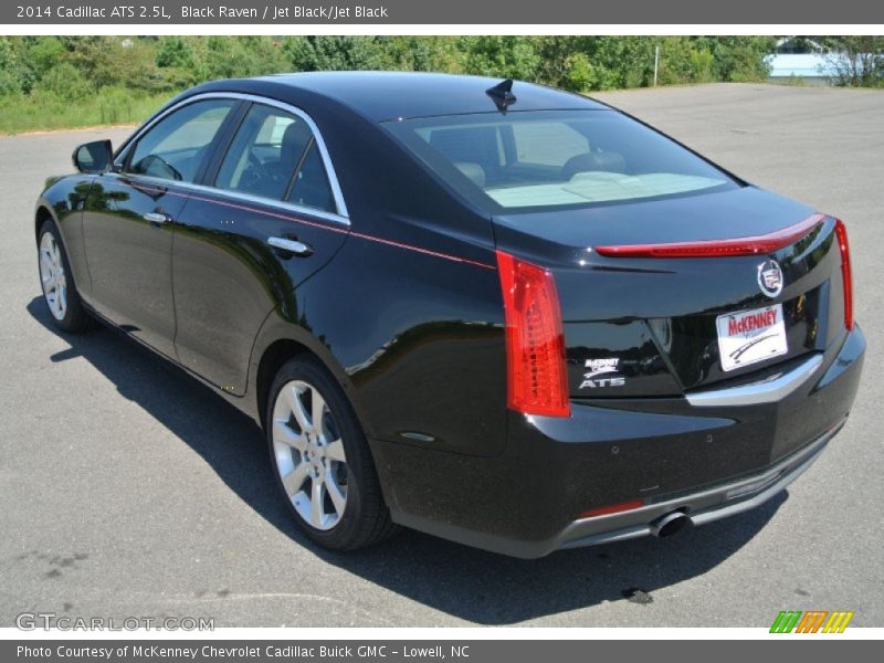 Black Raven / Jet Black/Jet Black 2014 Cadillac ATS 2.5L