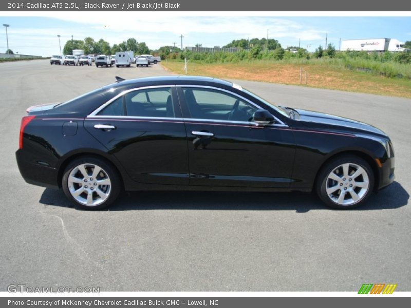 Black Raven / Jet Black/Jet Black 2014 Cadillac ATS 2.5L