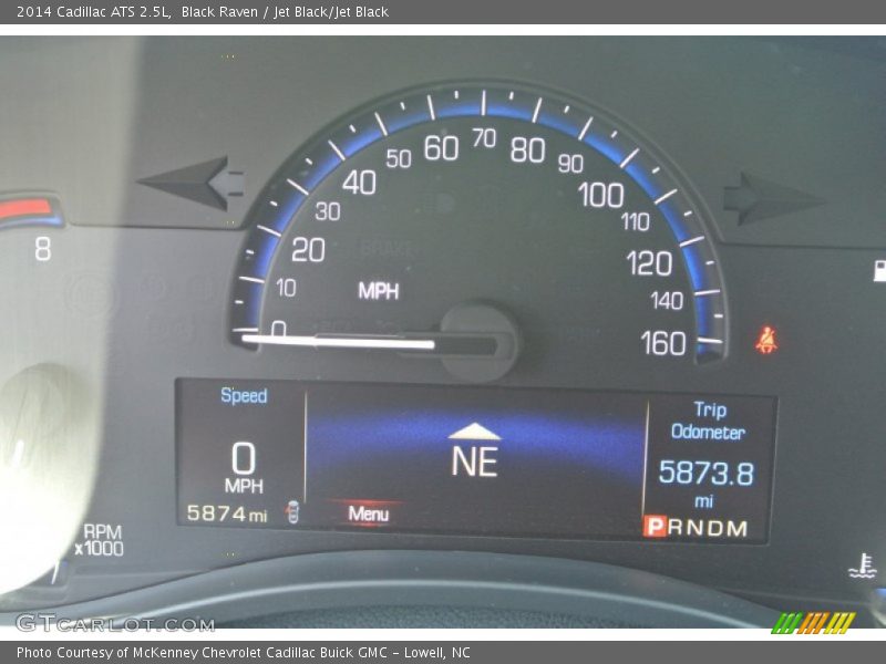 Black Raven / Jet Black/Jet Black 2014 Cadillac ATS 2.5L