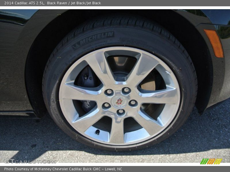 Black Raven / Jet Black/Jet Black 2014 Cadillac ATS 2.5L