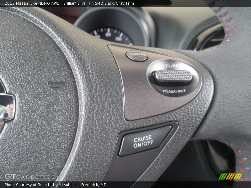 Brilliant Silver / NISMO Black/Gray Trim 2013 Nissan Juke NISMO AWD
