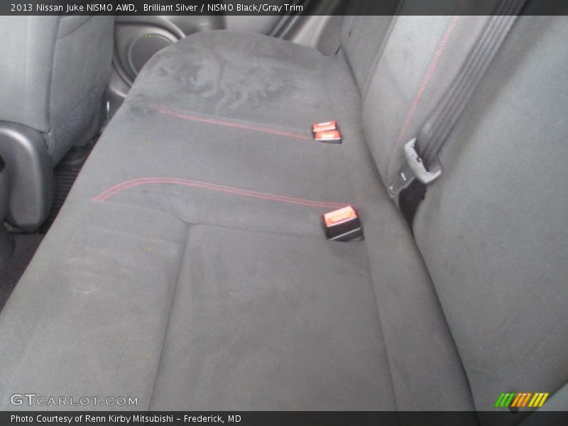 Brilliant Silver / NISMO Black/Gray Trim 2013 Nissan Juke NISMO AWD