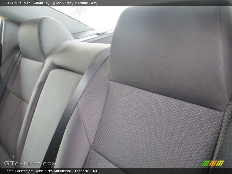 Quick Silver / Medium Gray 2011 Mitsubishi Galant ES