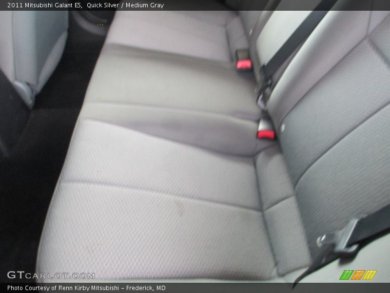 Quick Silver / Medium Gray 2011 Mitsubishi Galant ES