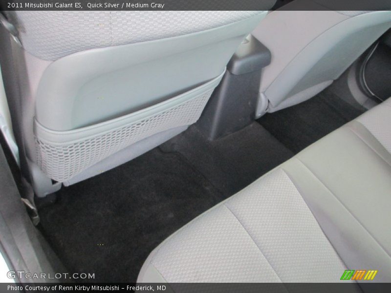 Quick Silver / Medium Gray 2011 Mitsubishi Galant ES