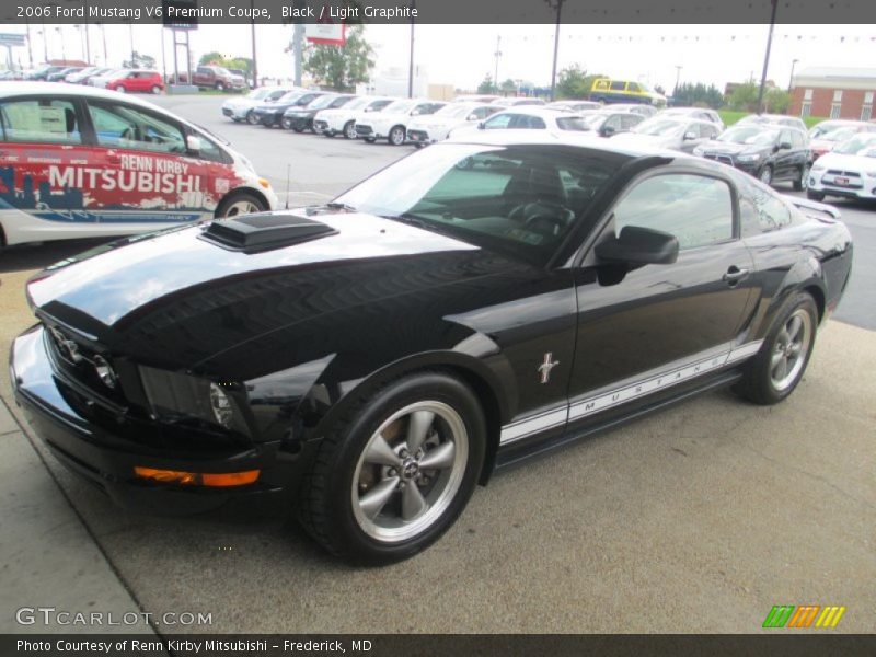 Black / Light Graphite 2006 Ford Mustang V6 Premium Coupe