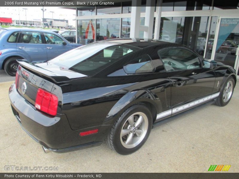 Black / Light Graphite 2006 Ford Mustang V6 Premium Coupe