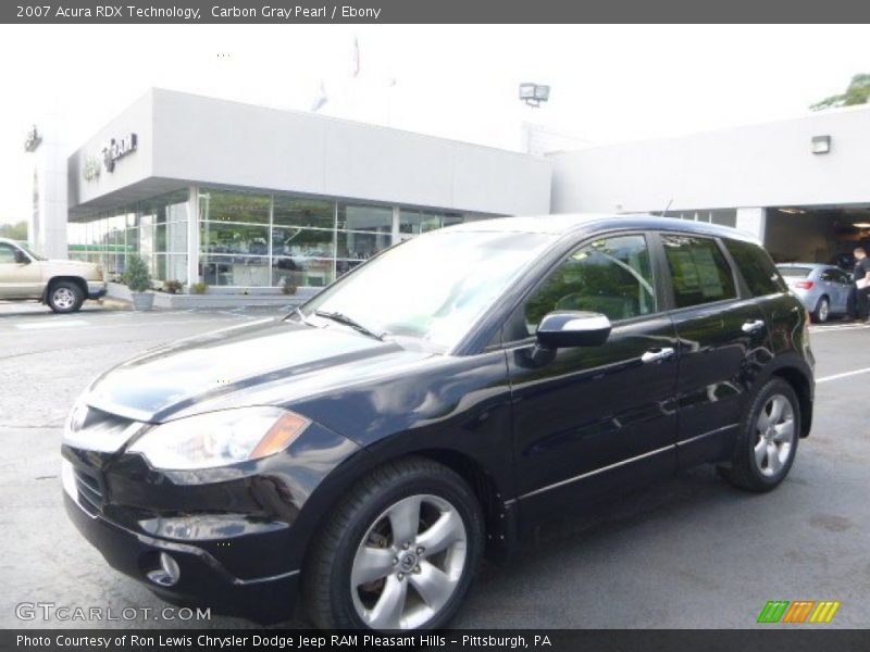 Carbon Gray Pearl / Ebony 2007 Acura RDX Technology